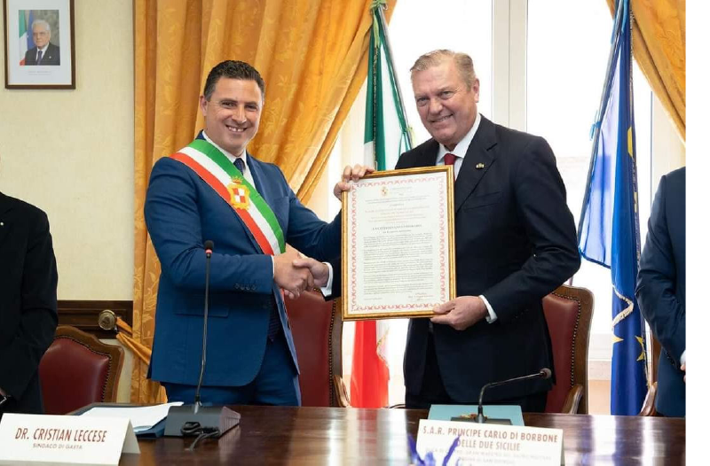 Il Principe Carlo di Borbone delle Due Sicilie